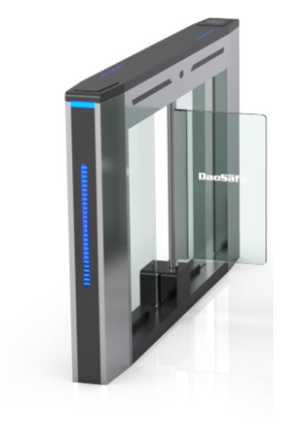 K�lt�ri bal oldali kapu, 4 p�r infra, 65/110 cm sz�les, Daosafe DSN-20_L Bal